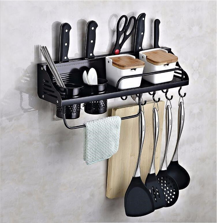 SmartKitchen Organizer – Platzsparendes Regal für Messer, Kochlöffel & Co